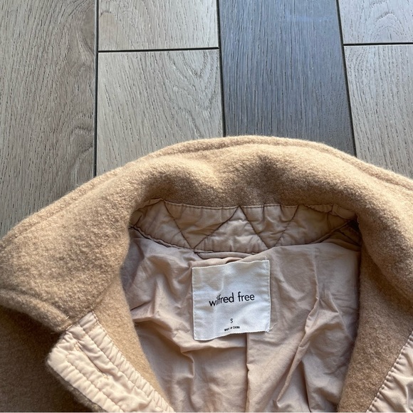 Wilfred Camel Wool-Blend Coat - Picture 2 of 7